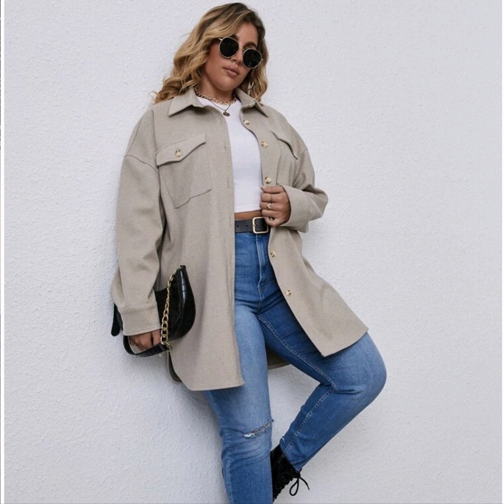 Flap pocket jacket